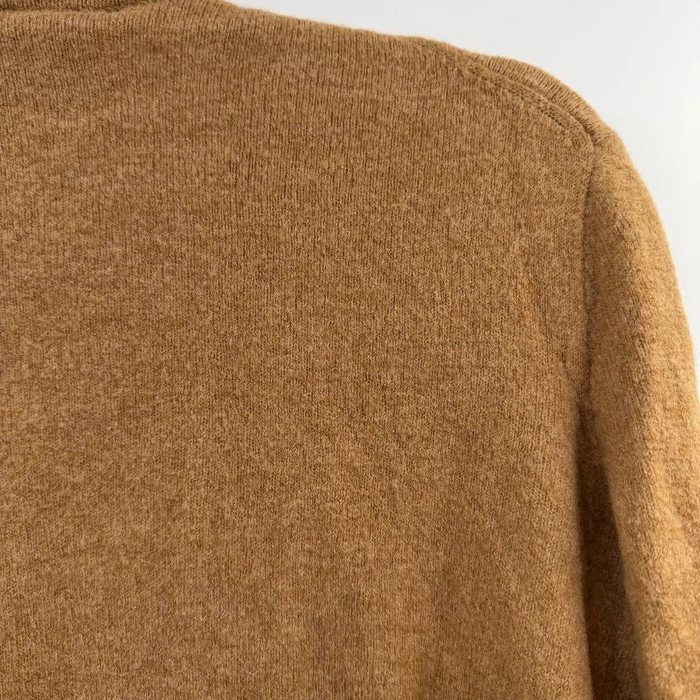 Madewell Kent Coziest Yarn Colorblock Cardigan XS Merino Wool Alpaca Open